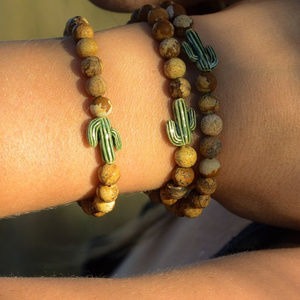 Cactus Desert Stretch Bracelet